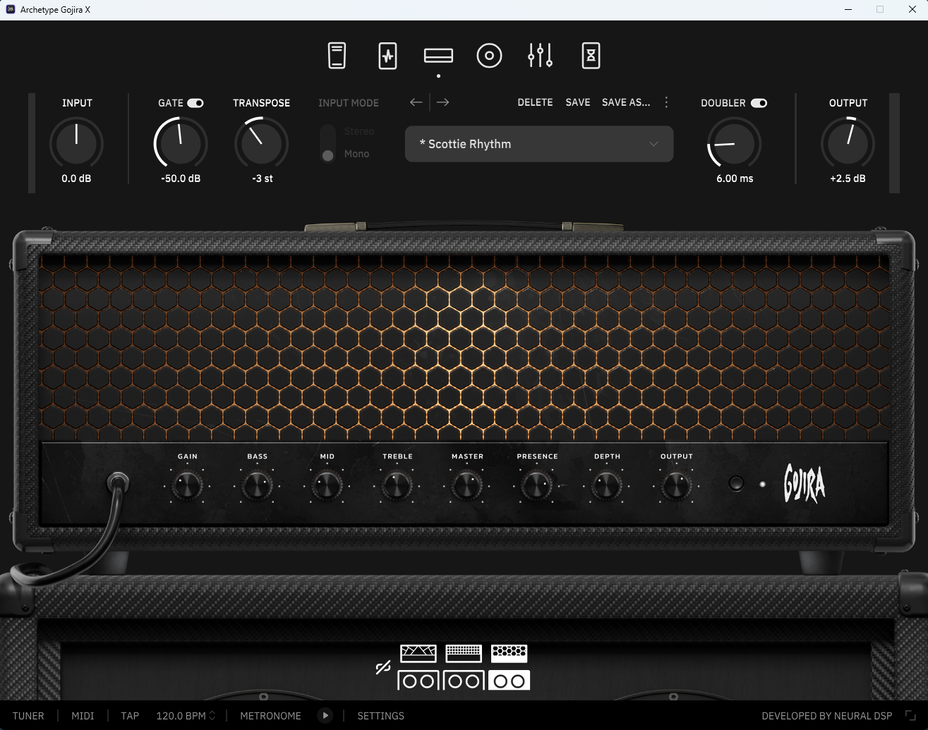 Neural DSP Archetype Gojira X